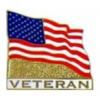 VETERAN PIN UNITED STATES FLAG PIN